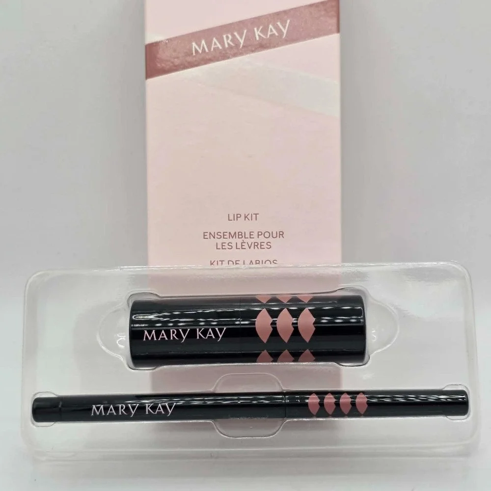 Mary Kay Lip Kit Set Lip Liner & Lipstick Nude New Limited Edition Discontinued